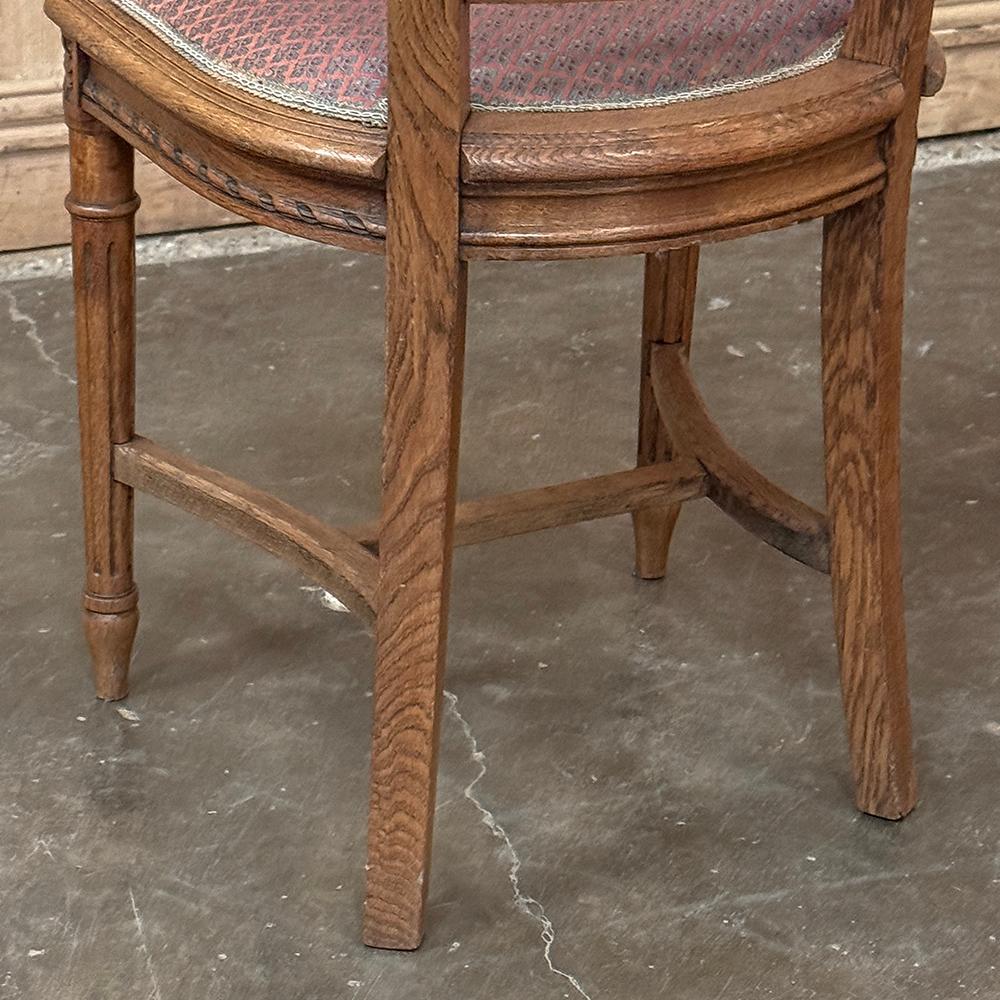 Set of 6 Antique French Louis XVI Dining Chairs For Sale 14
