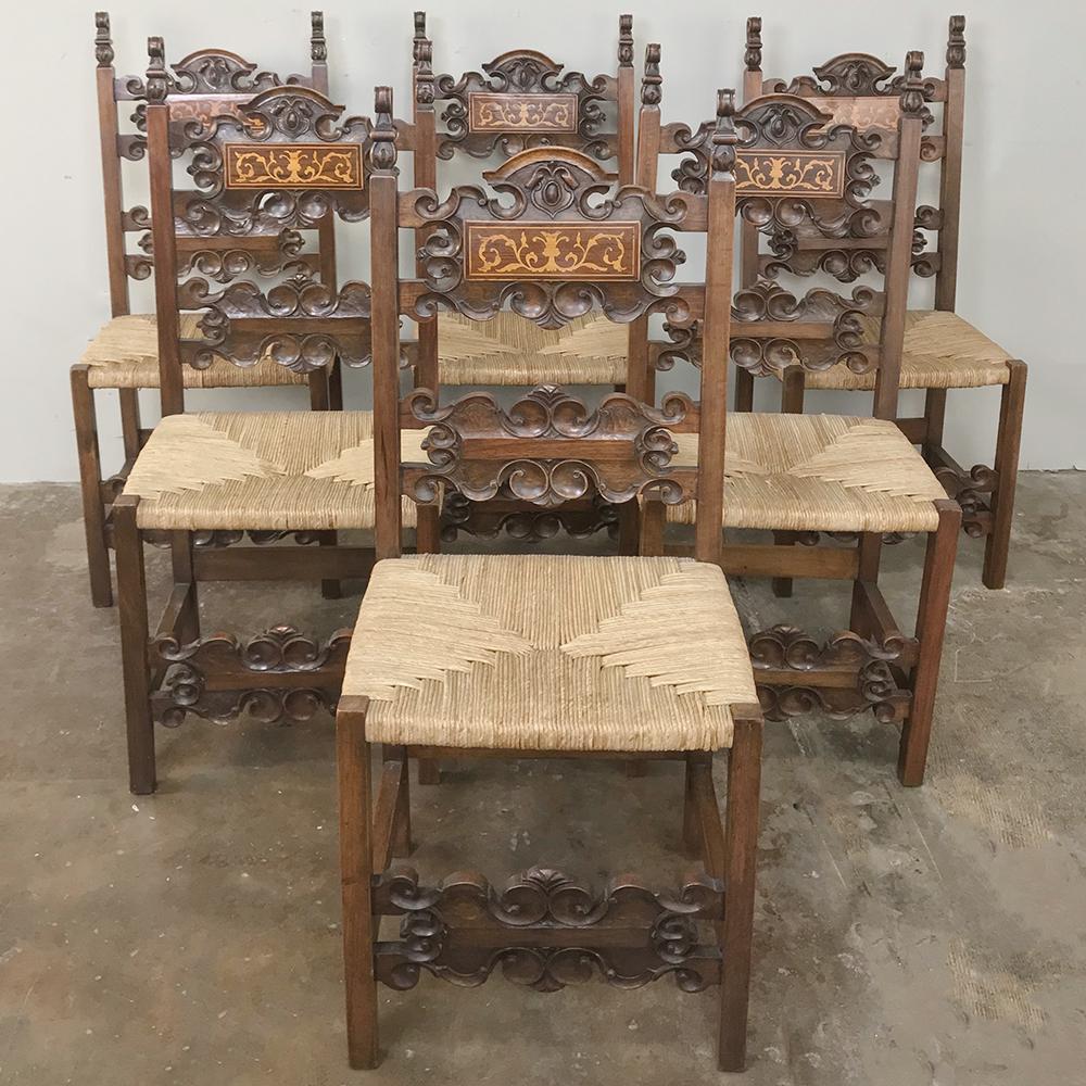 HandCarved Dining Room Chairs 182 For Sale at 1stdibs