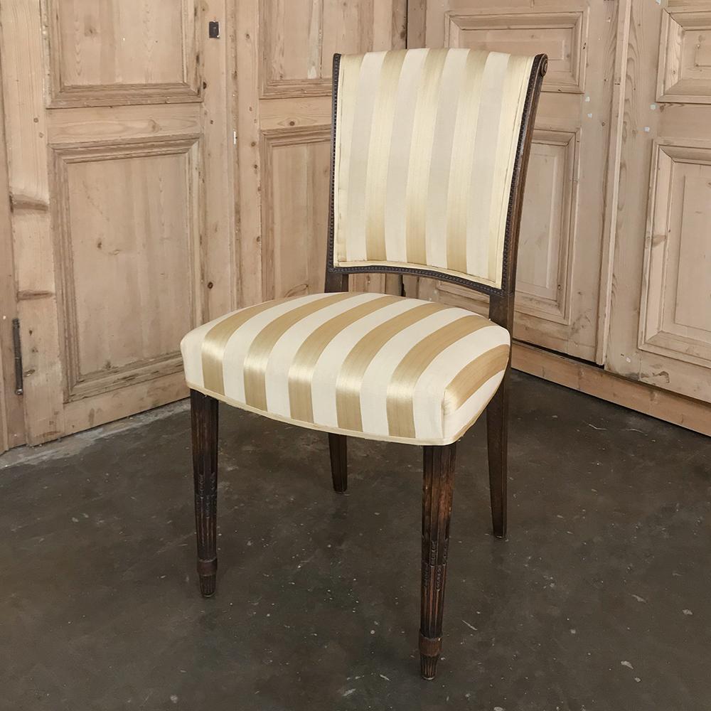 Set of 6 Antique Louis XVI Dining Chairs 5