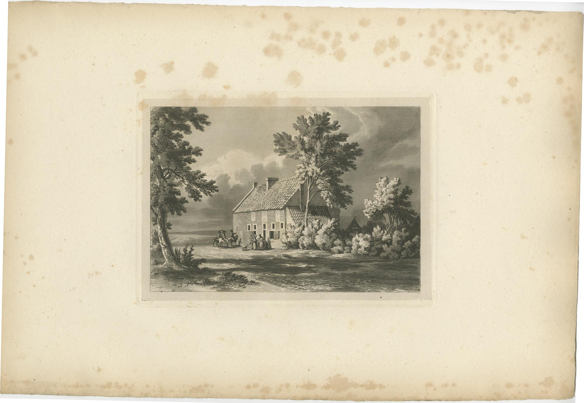 Set of 6 Antique Prints of Flanders and Holland, 'circa 1820' For Sale 1