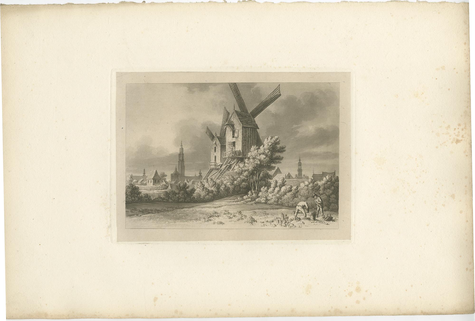 Set of 6 Antique Prints of Flanders and Holland, 'circa 1820' For Sale 2
