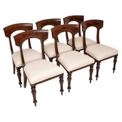 Set of 6 Antique William IV Dining Chairs