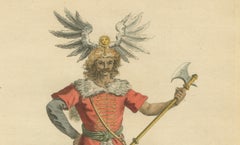 Set of 6 Arabian Costume Engravings, Hand-Colored, Thomas Jefferys, 1749