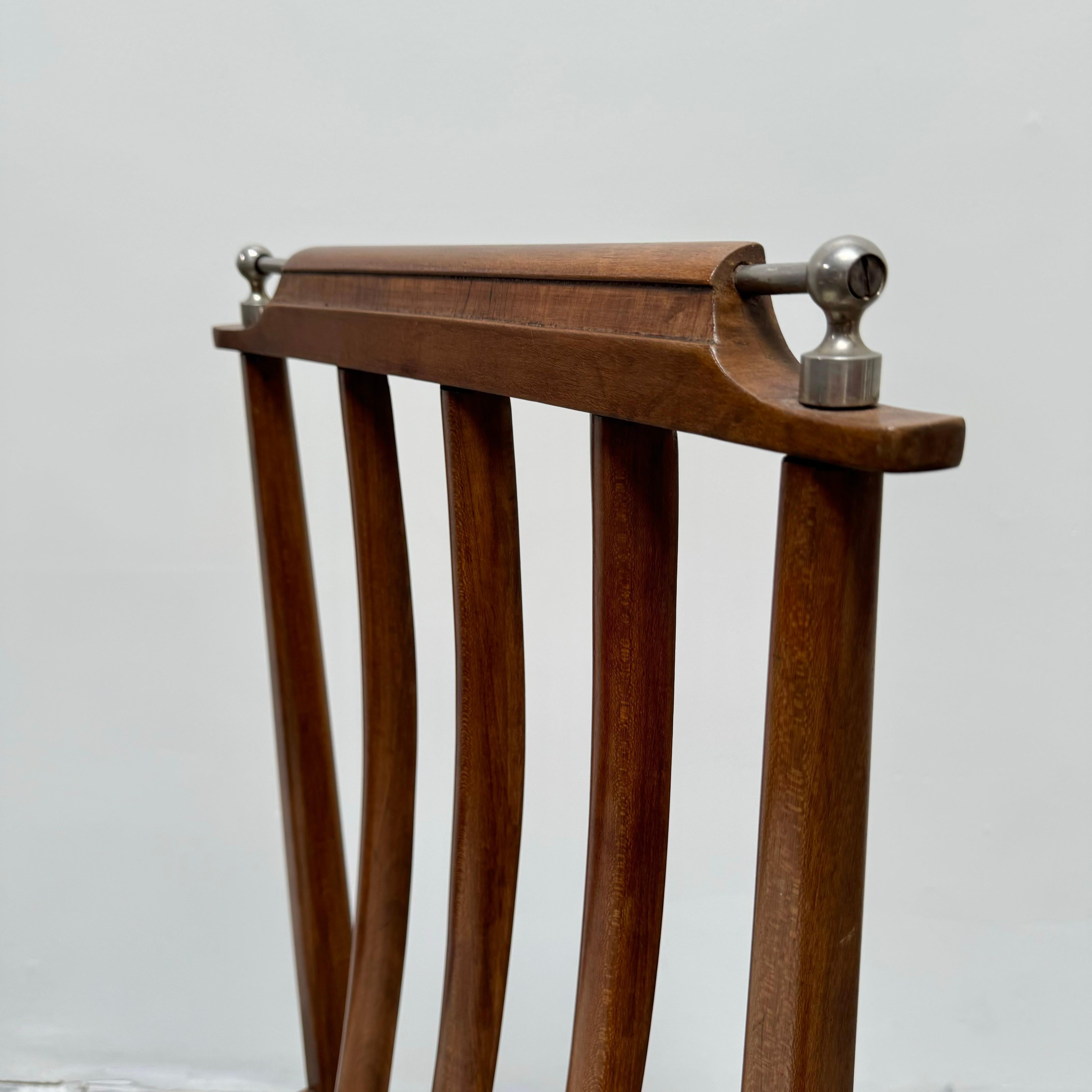 Set of 6 Argentinian Peteribí Wood Dining Chairs, Argentina 1960s 3