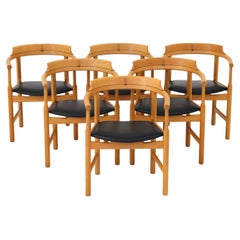 Set of 6 Arm Chairs by Hans J. Wegner, More Chairs Available
