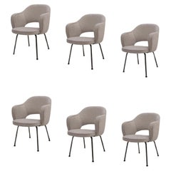 Set Of 6 Armchairs Designed By Eero Saarinen For Knoll, Italy 60's