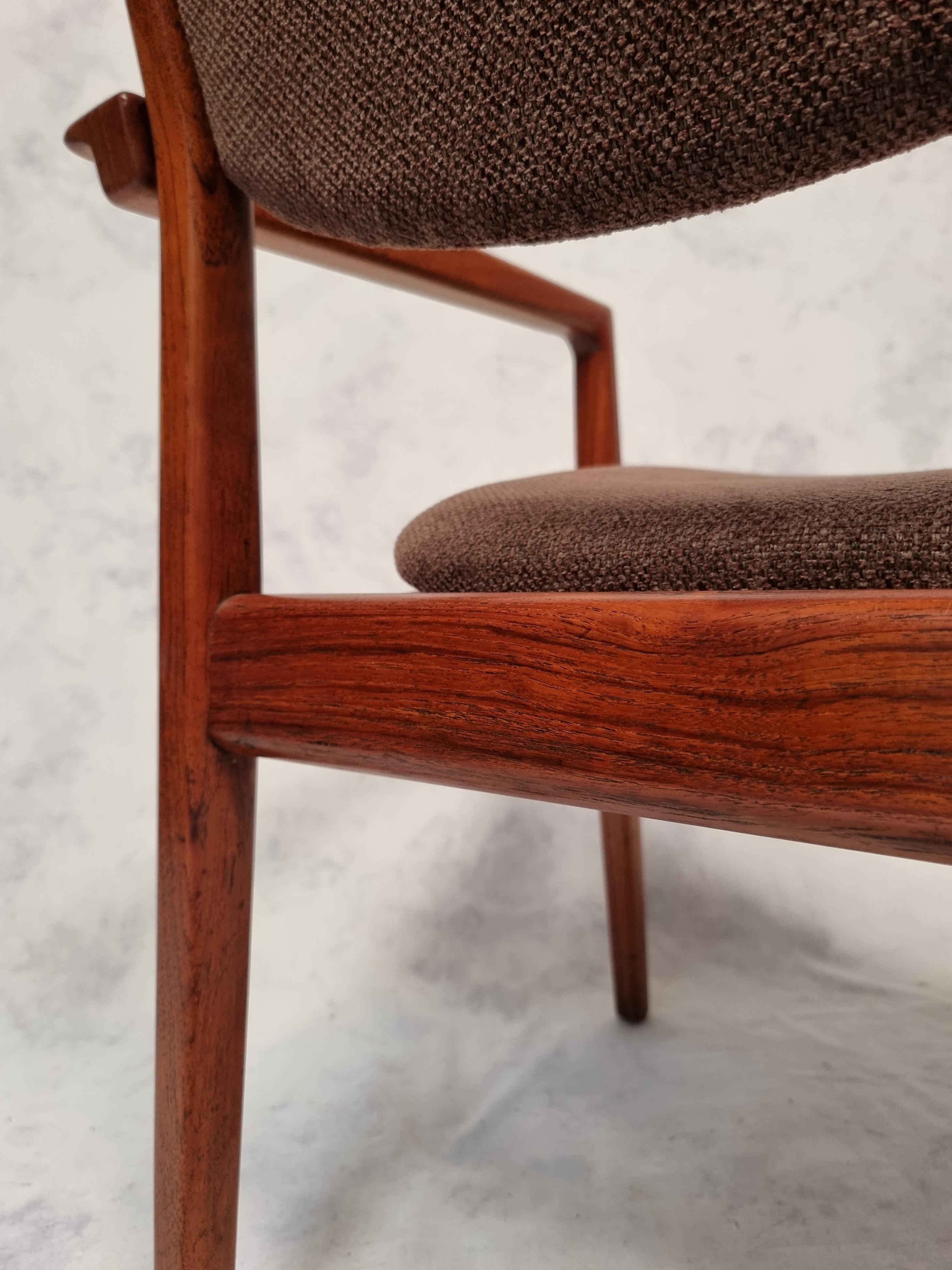 Set of 6 Armchairs Model 196, Finn Juhl For France & Son, Teak, Ca 1960 6