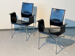 Set of 6 Armchairs Ross Little for Matteo Grassi, 1980