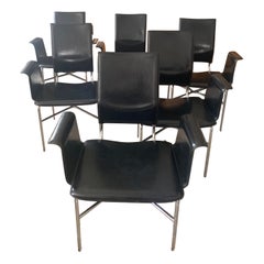 Set of 6 Armchairs Ross Little for Matteo Grassi, 1980