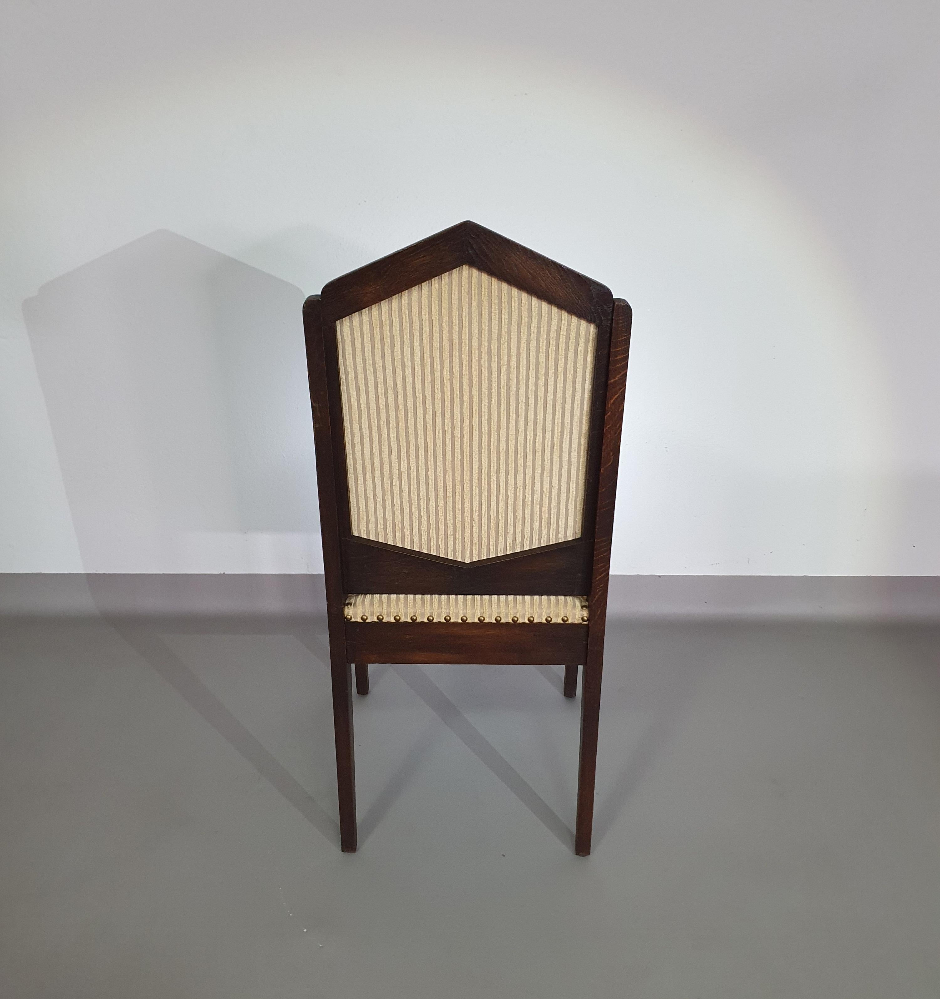 Set von 6 Art-Déco-Stühlen, 60er-Jahre-Set im Angebot 12