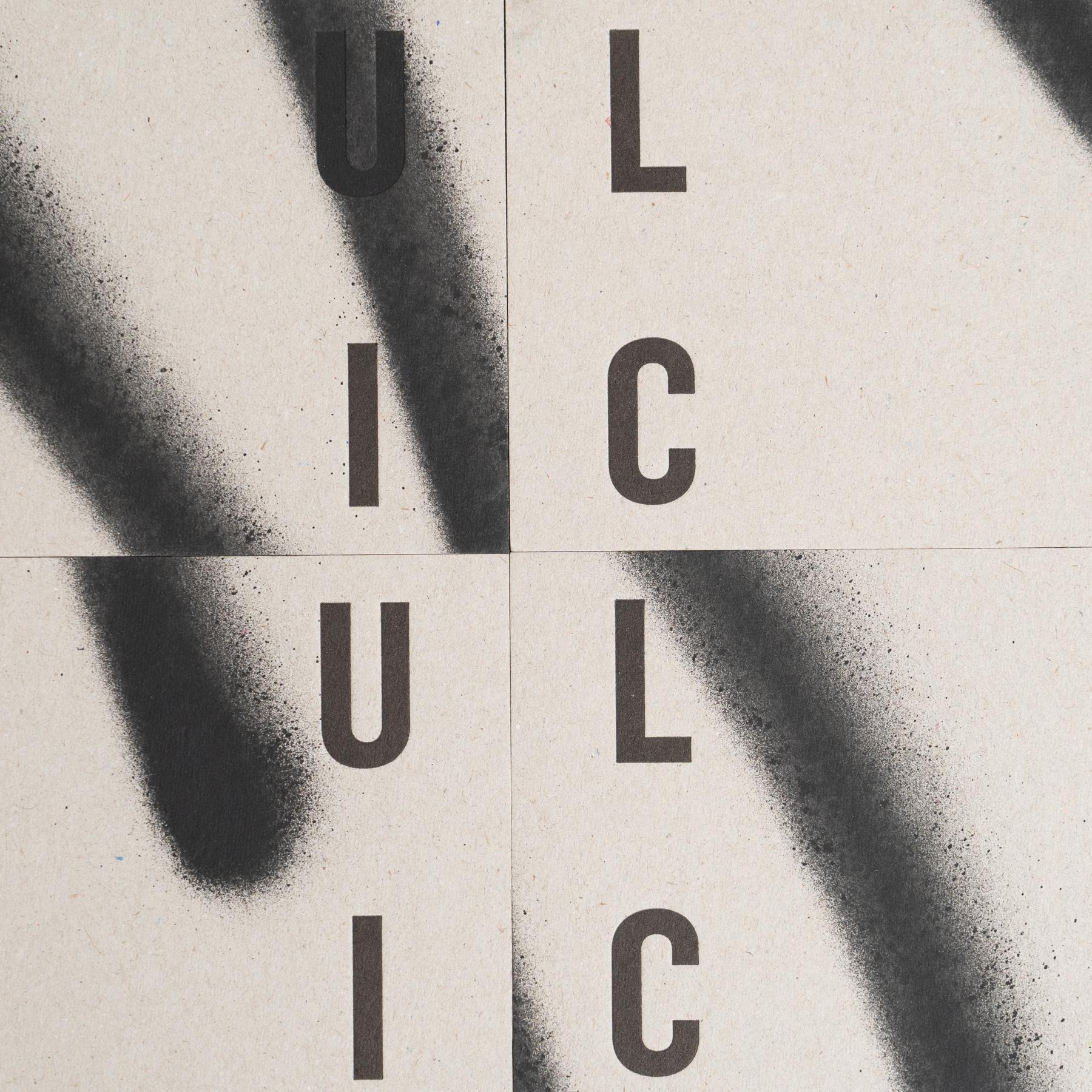 Satz von 6 künstlerisch intervenierten Einladungskarten von Luci - 2017 DADA Gallery im Zustand „Gut“ im Angebot in Barcelona, Barcelona