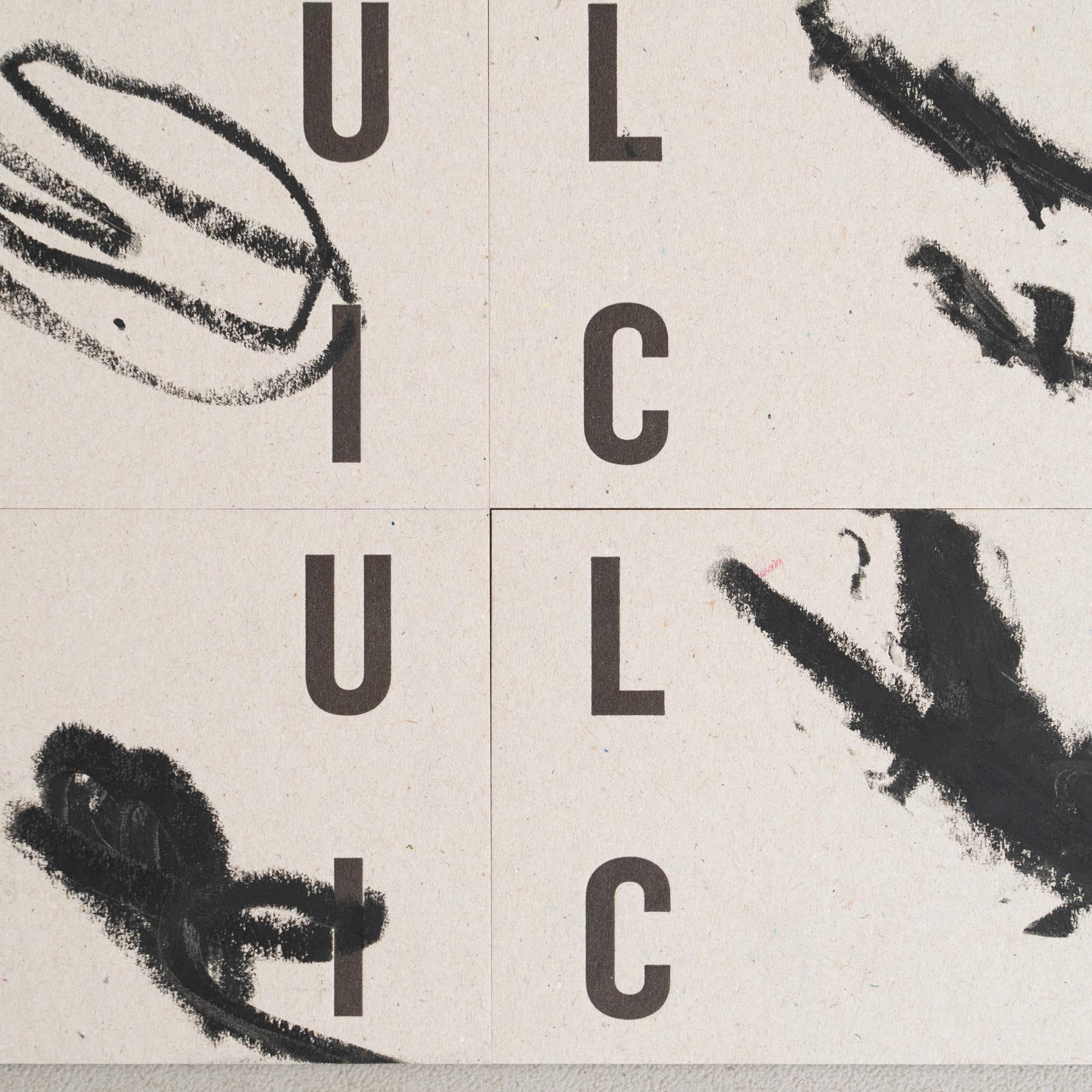 Satz von 6 künstlerisch intervenierten Einladungskarten von Luci - 2017 DADA Gallery (21. Jahrhundert und zeitgenössisch) im Angebot