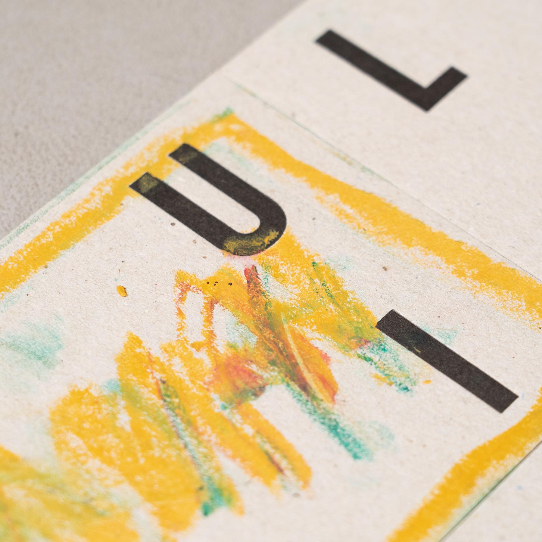 Papier Set de 6 cartes d'invitation Artistics Intervened by Luci - 2017 DADA Gallery en vente