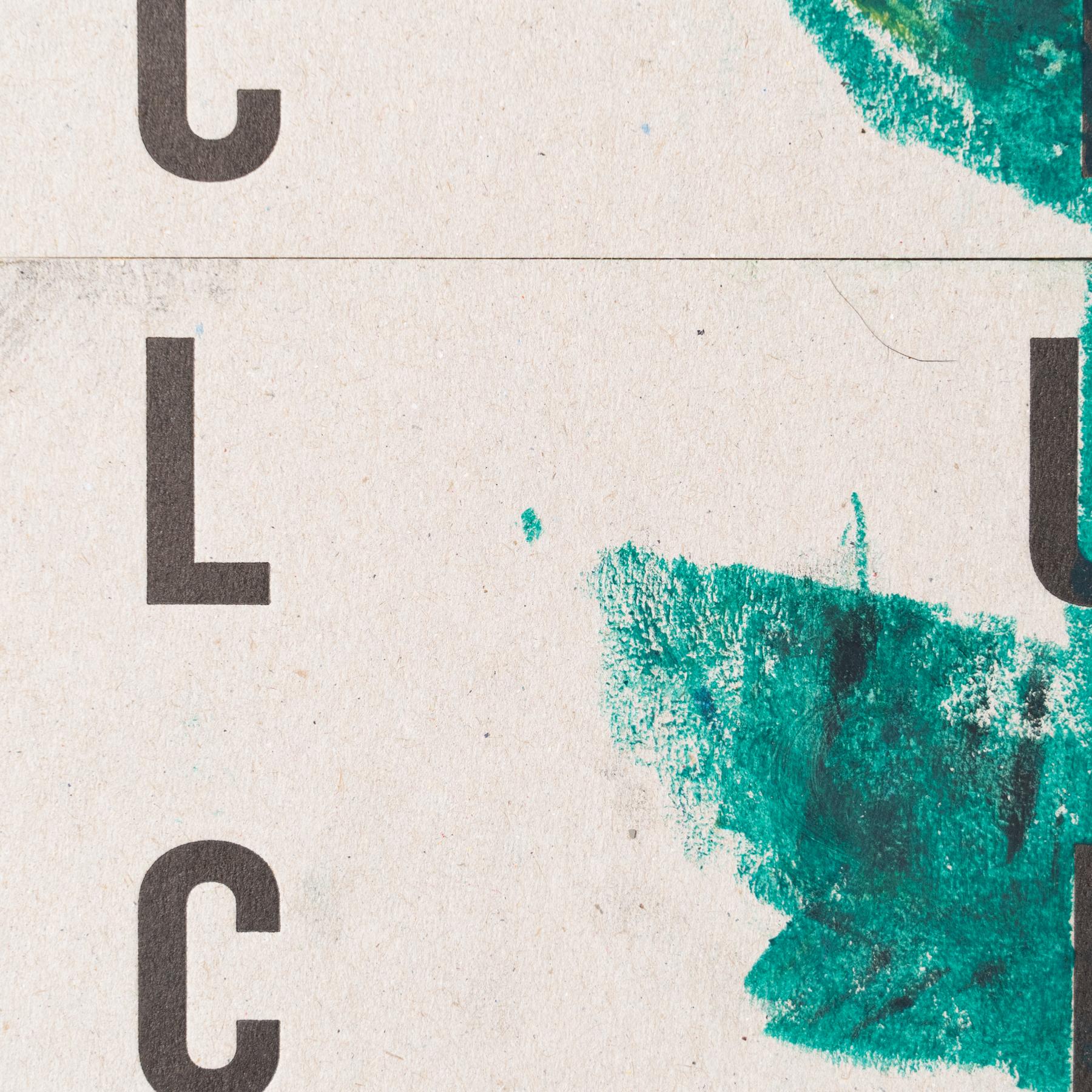 Set de 6 cartes d'invitation Artistics Intervened by Luci - 2017 DADA Gallery en vente 1