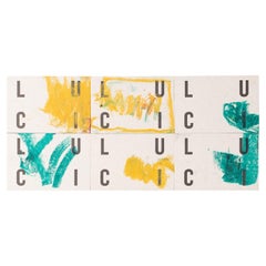 Set de 6 cartes d'invitation Artistics Intervened by Luci - 2017 DADA Gallery