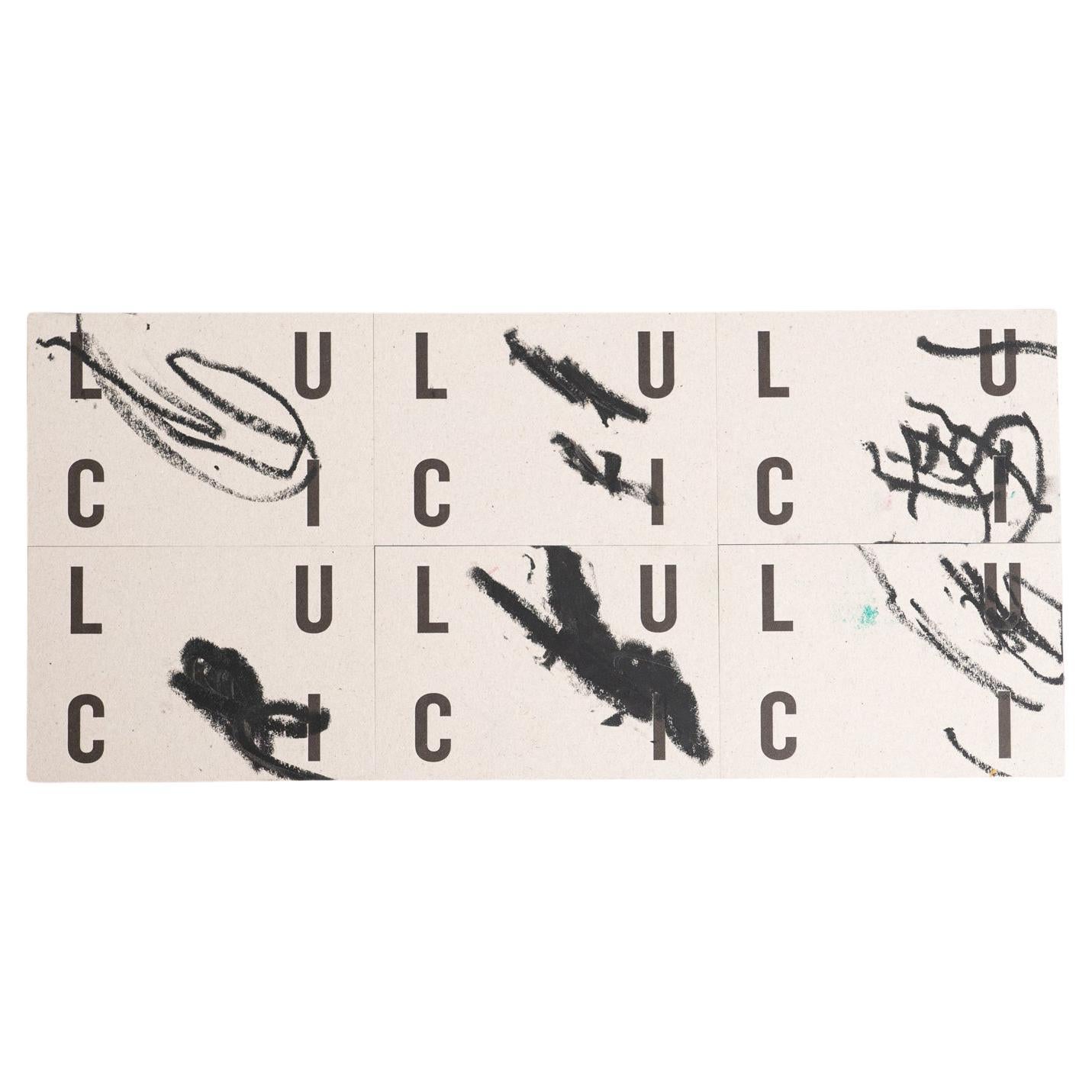 Set de 6 cartes d'invitation Artistics Intervened by Luci - 2017 DADA Gallery