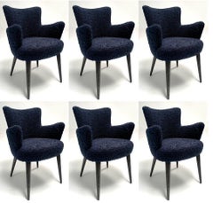 Set of 6 Aube Chairs, by Bourgeois Boheme Atelier
