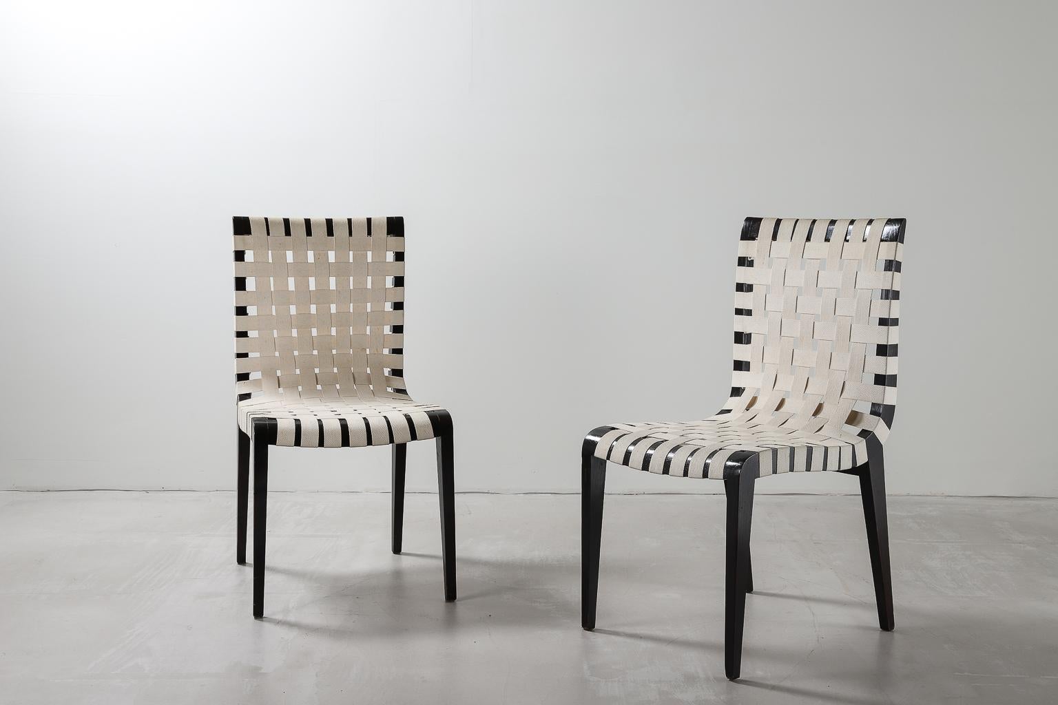 Mid-Century Modern Set of 6 Augusto Romano Chairs, Italy 1950s 