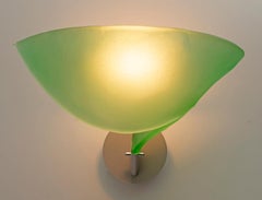 Set of 5 AV Mazzega Italian Murano Glass Sconces, 1989