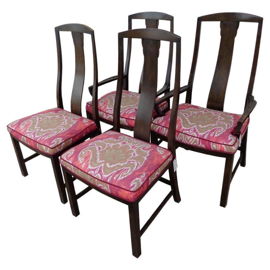 Baker Dining Set Set of 4 Baker Furniture Regency Dining Chairs For Sale at 1stDibs ...