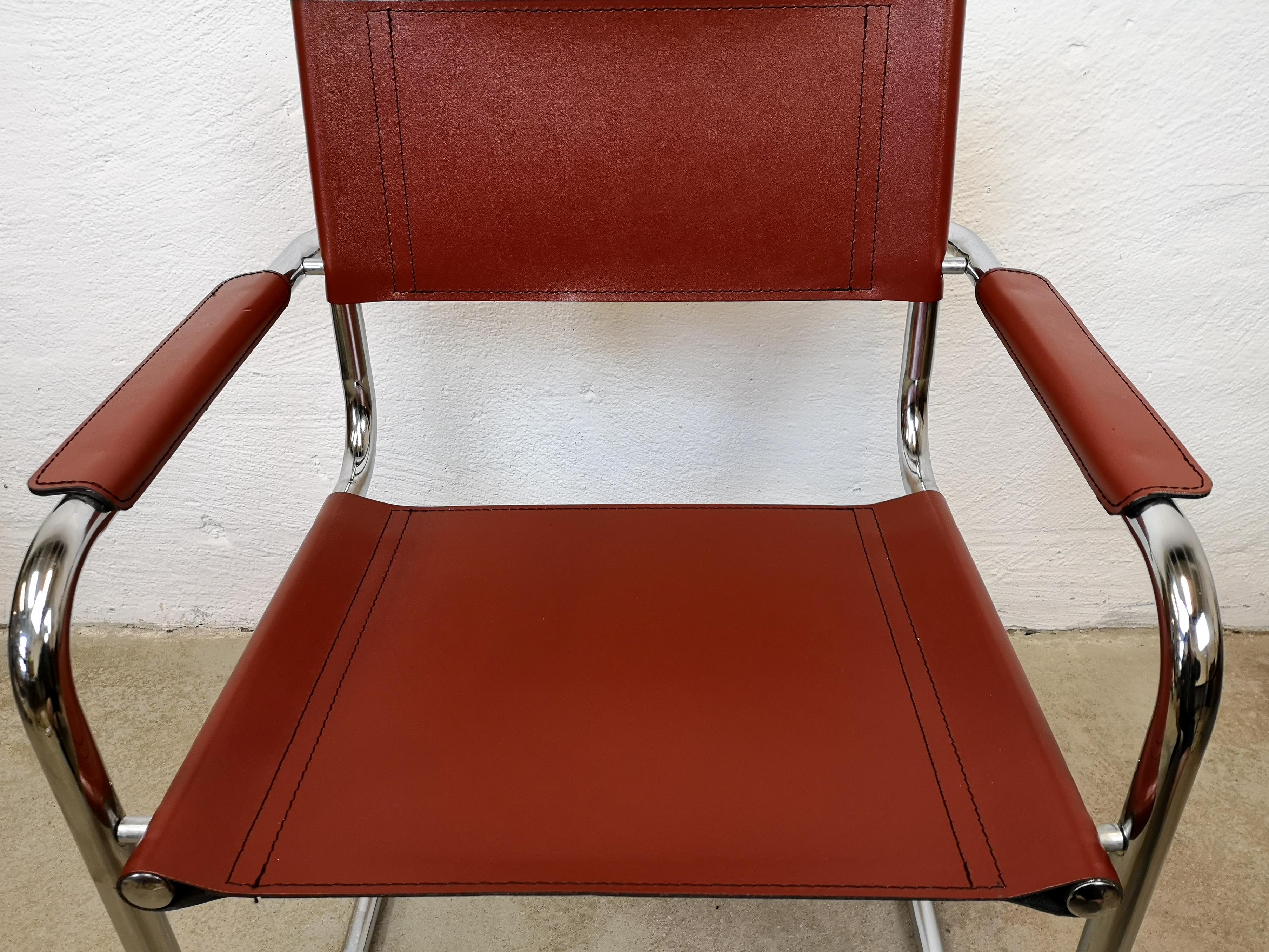 cantilever chair leather