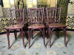 Set of 6 Baumann bistro chairs