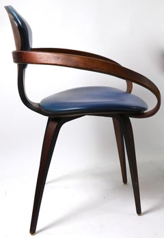 Set von 6 Esszimmerstühlen aus gebogenem Sperrholz von Cherner für Plycraft