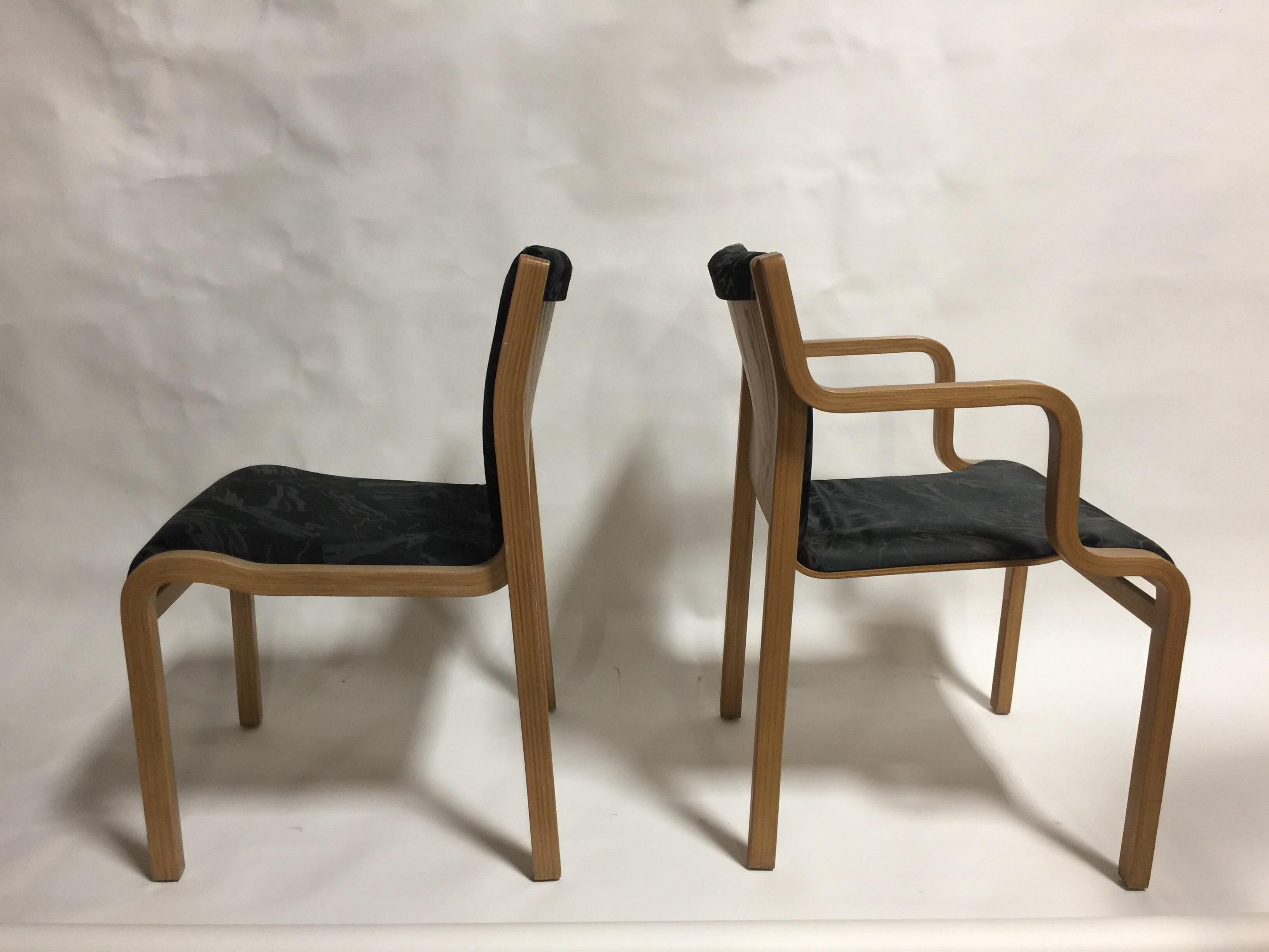 knoll bentwood chair