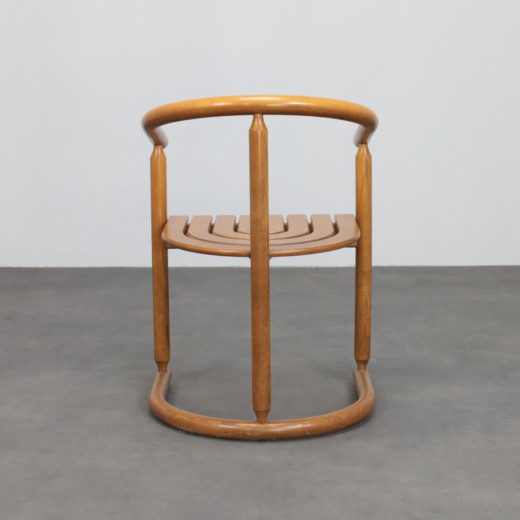 Satz von 6 Bugholz-Esszimmerstühlen von Allmilmö, 1980er Jahre im Zustand „Gut“ im Angebot in DE KWAKEL, NL