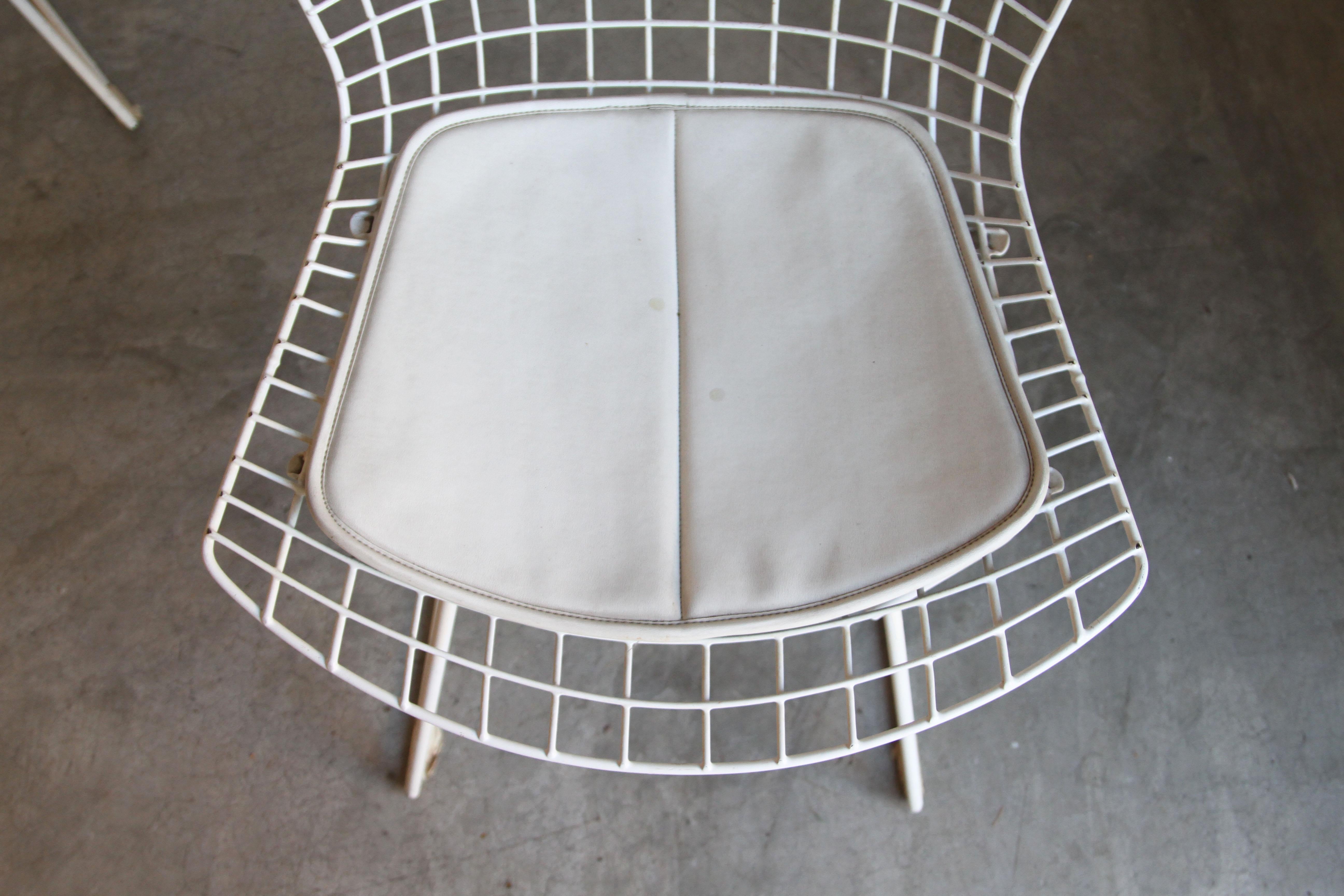 Set of 6 Bertoia Side Chairs for Knoll Vintage 3