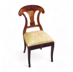 Set of 6 Biedermeier Chairs, 1820