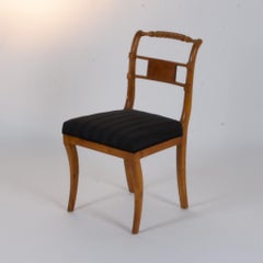 Set of 6 Biedermeier Chairs Birchwood Berlin, 1830