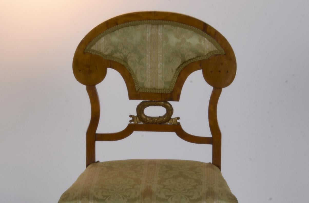 These six chairs were found in Neuruppin, the birthplace of Karl Friedrich Schinkel, the greatest German architect and urban planner Germany has ever had.

Karl Friedrich Schinkel worked for Friedrich II, King of Prussia, who was called Frederick