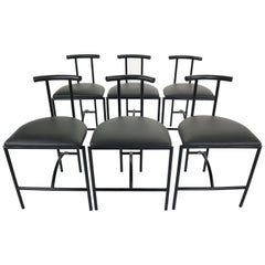 Set of 6 Bieffeplast 'Tokyo' Chairs by Rodney Kinsman, 1985s