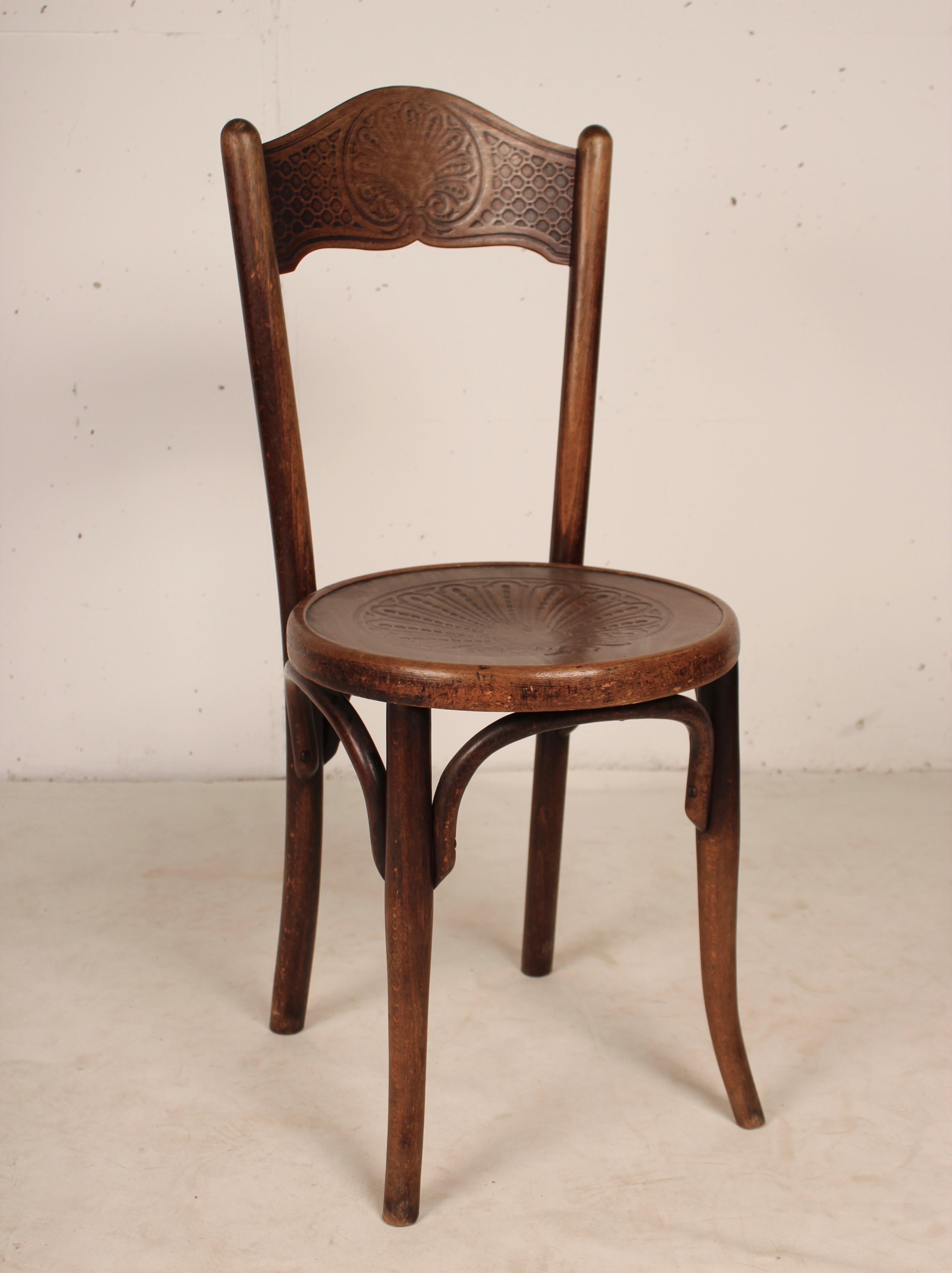 Ensemble de 6 chaises Bistro de Jacob & Josef Kohn, Empire austro-hongrois de 1890 en vente 12