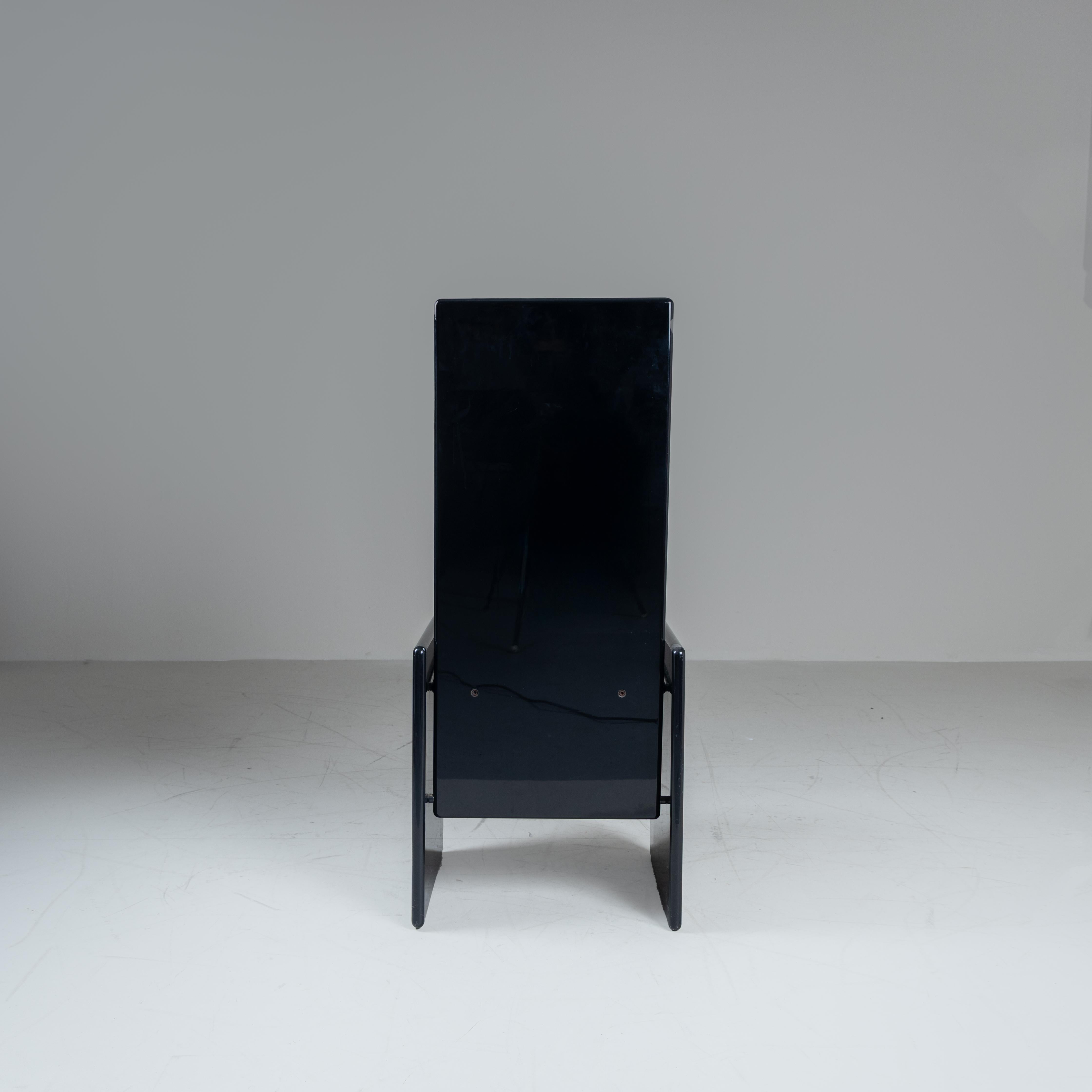 Set of 6 black Kazuki chairs, Kazuhide Takahama, Simon International, Italy en vente 3