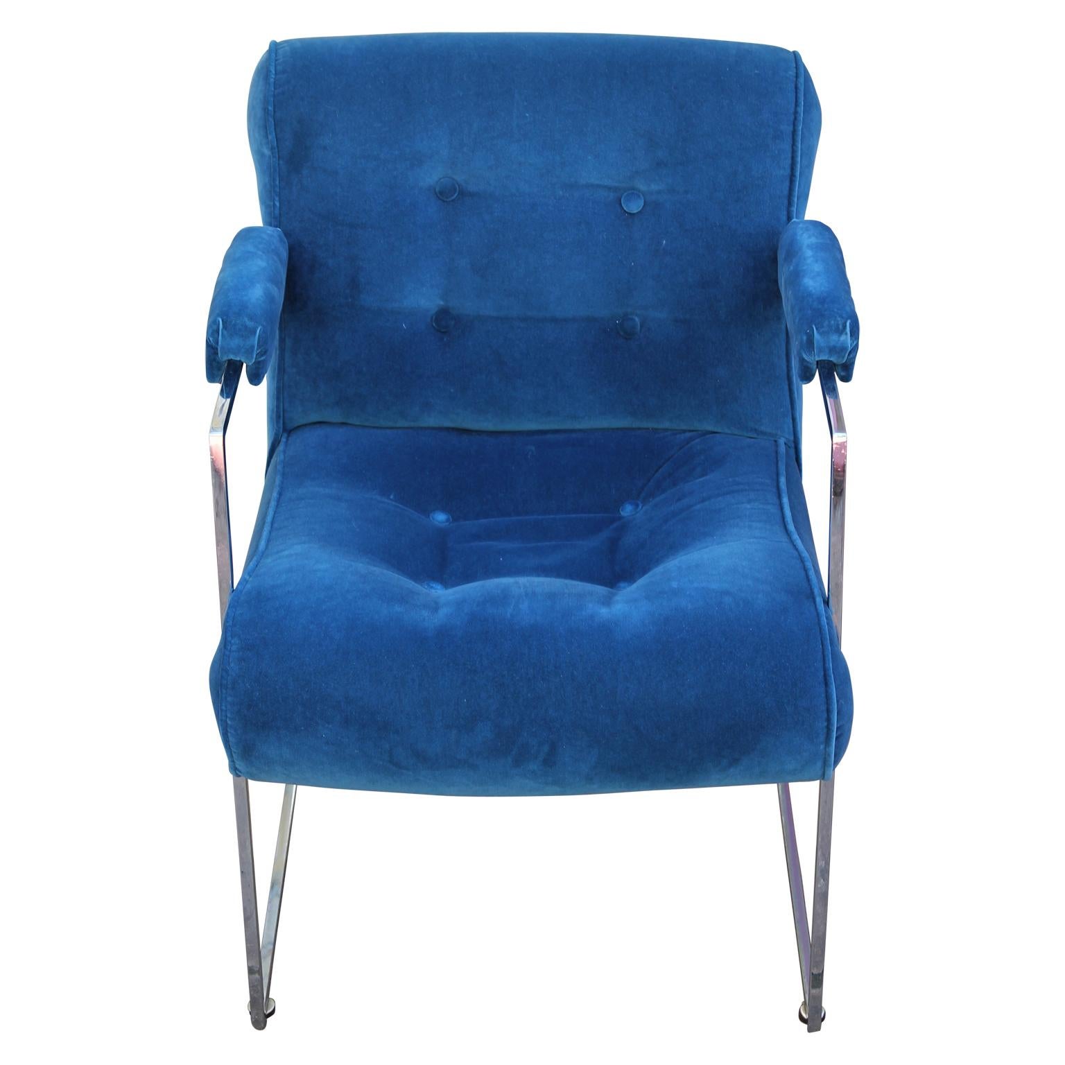 blue velvet dining chairs set of 6