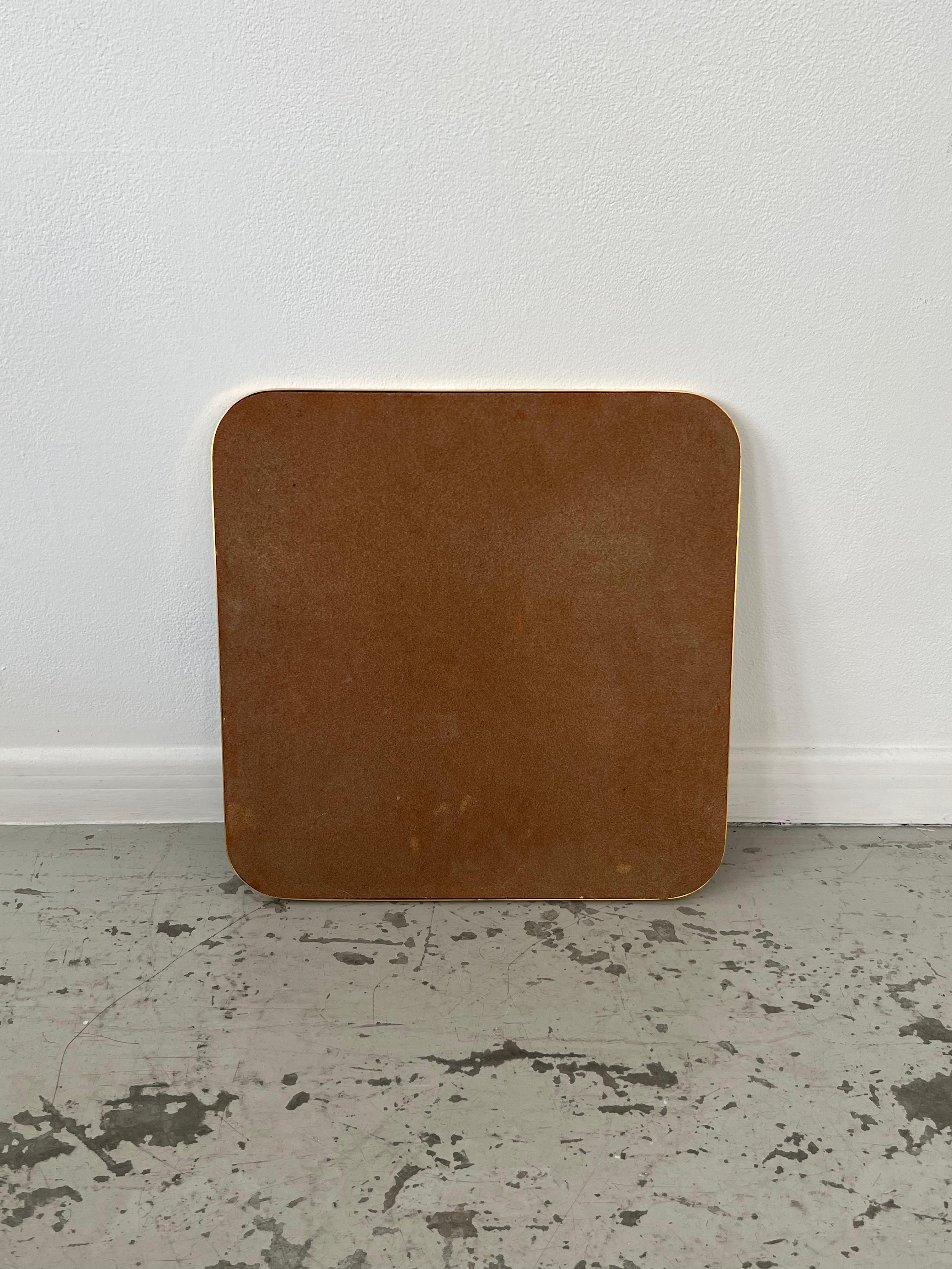 Set of 6 brass mirrors 70s For Sale 8