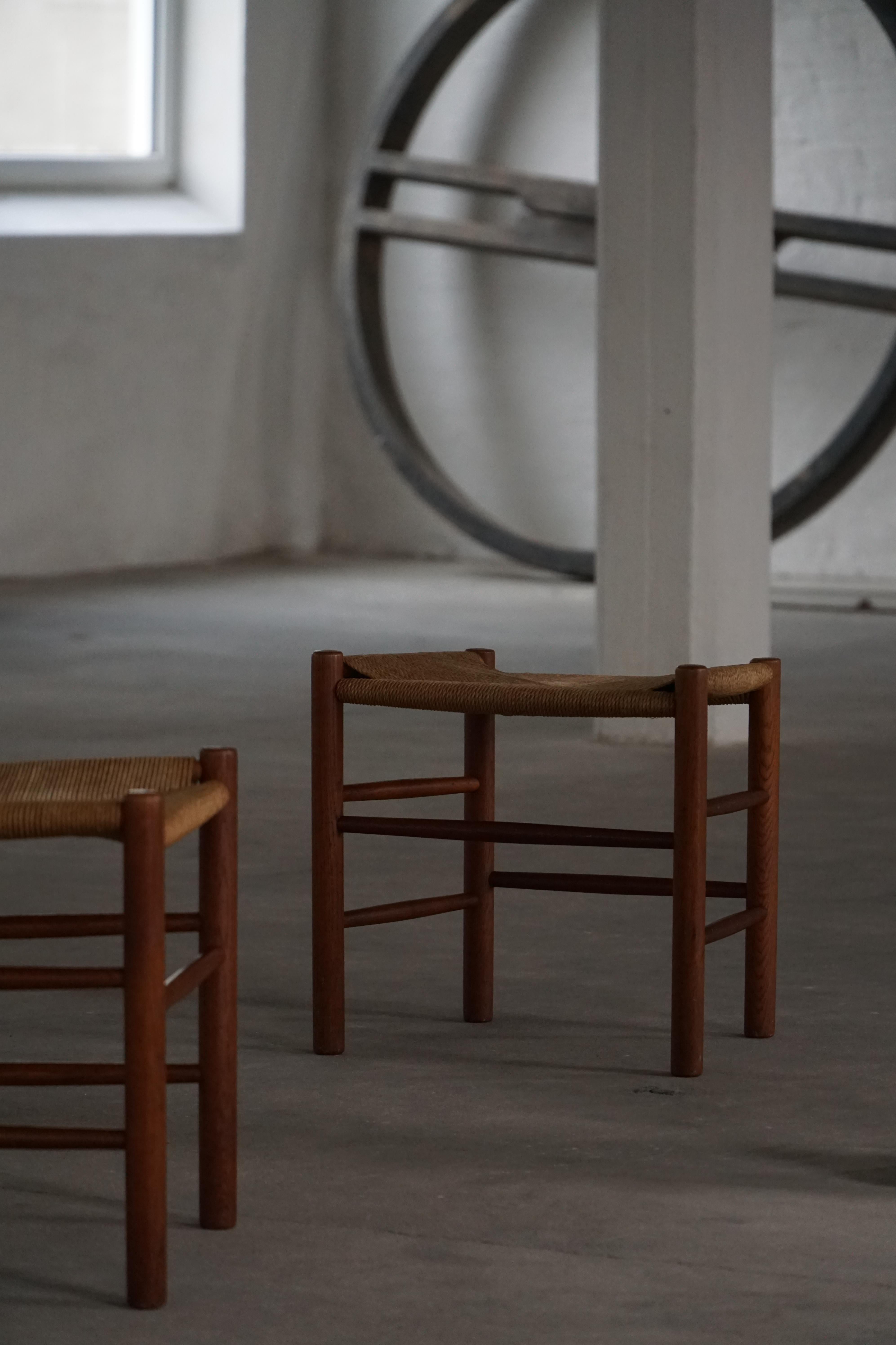 Ensemble de 6 chaises de salle à manger J39 'Folkestole' de Børge Mogensen en Oak, FDB Møbler, années 1950 en vente 6