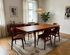 Set of 6 Børge Mogensen Teak "Shell Chairs" for Soborg Møbelfabrik, Denmark