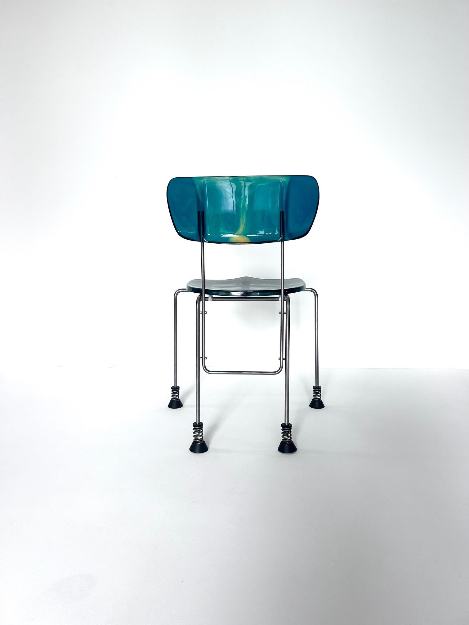 Satz von 6 Broadway-Stühlen, Gaetano Pesce, Bernini, 1993 im Angebot 1