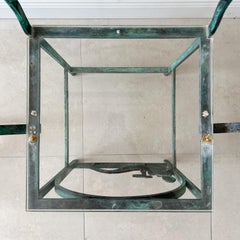 Set of 6 Bronze Post War French Modern Jacques Dufresne (1922-2014) Chairs