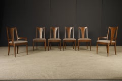 Set of 6 Broyhill Premier 'Brasilia' Model #6140 Dining Chairs, 1960s, Signed