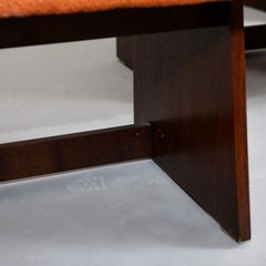 Set of 6 Brutalist Dining Chairs by Lane