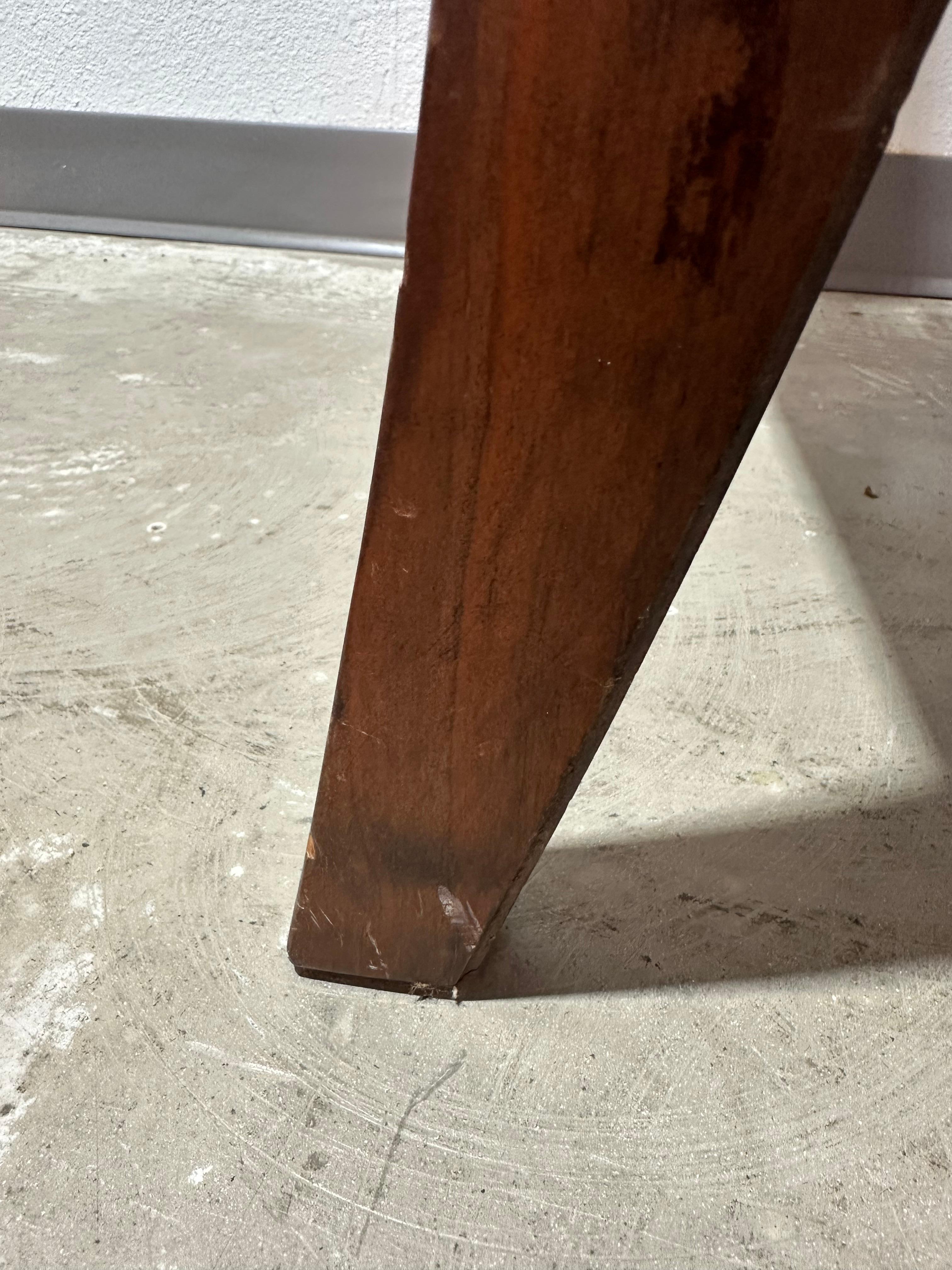 Ensemble de 6 chaises de salle à manger en pin brutalistes sculptées par Aquarius Afrique du Sud en vente 6