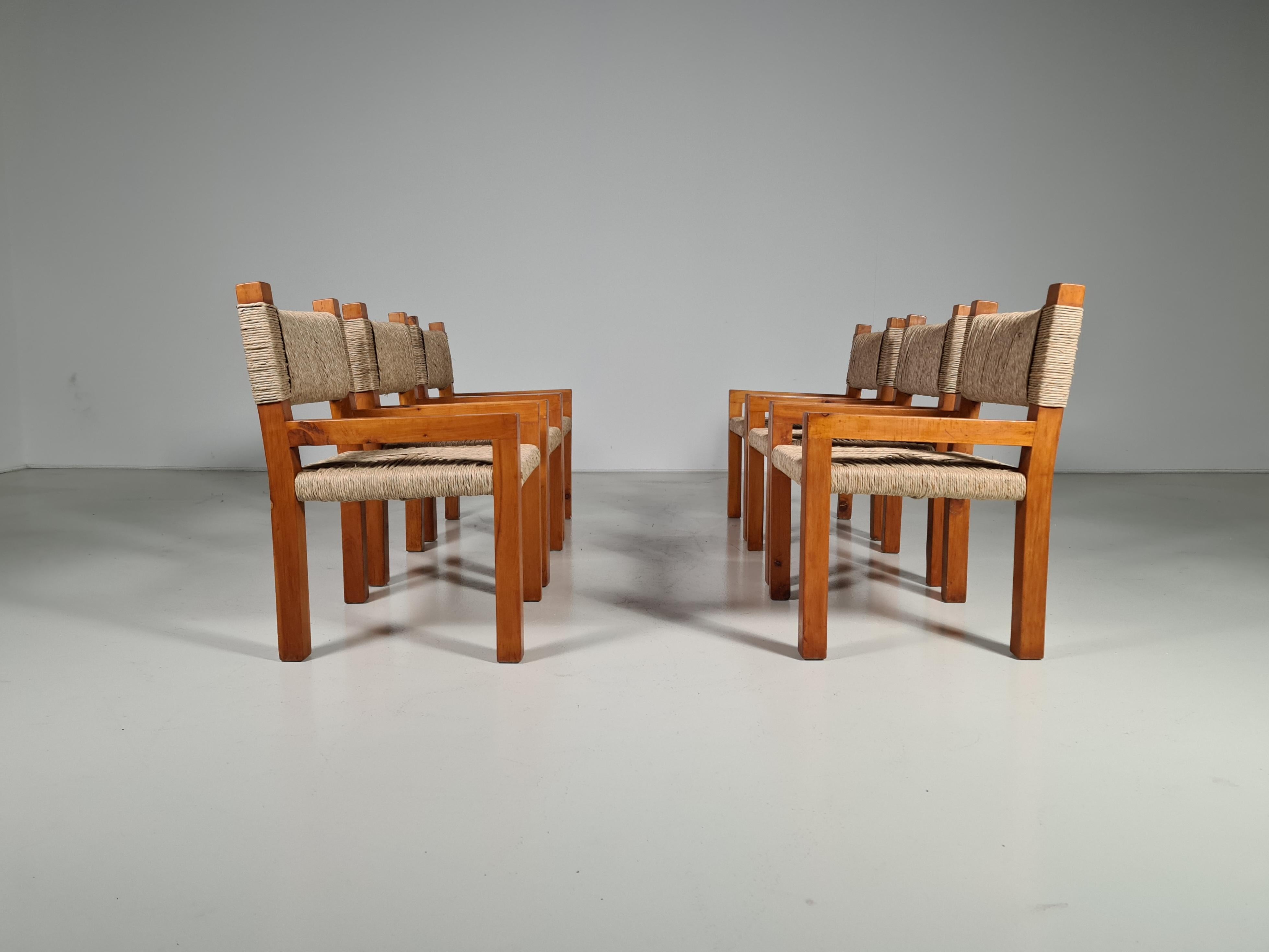 brutalist dining chairs