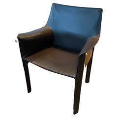 Set of 6 Cab 413 Armchairs by Mario Bellini for Cassina