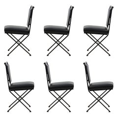 Conjunto de 6 sillas "Camarga" de Design Frères en COM