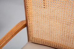 Set di 6 sedie da pranzo Cane in stile metà del secolo scorso