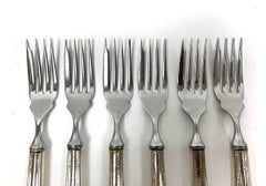 Set Of 6 Carlyle Hotel Fish Forks